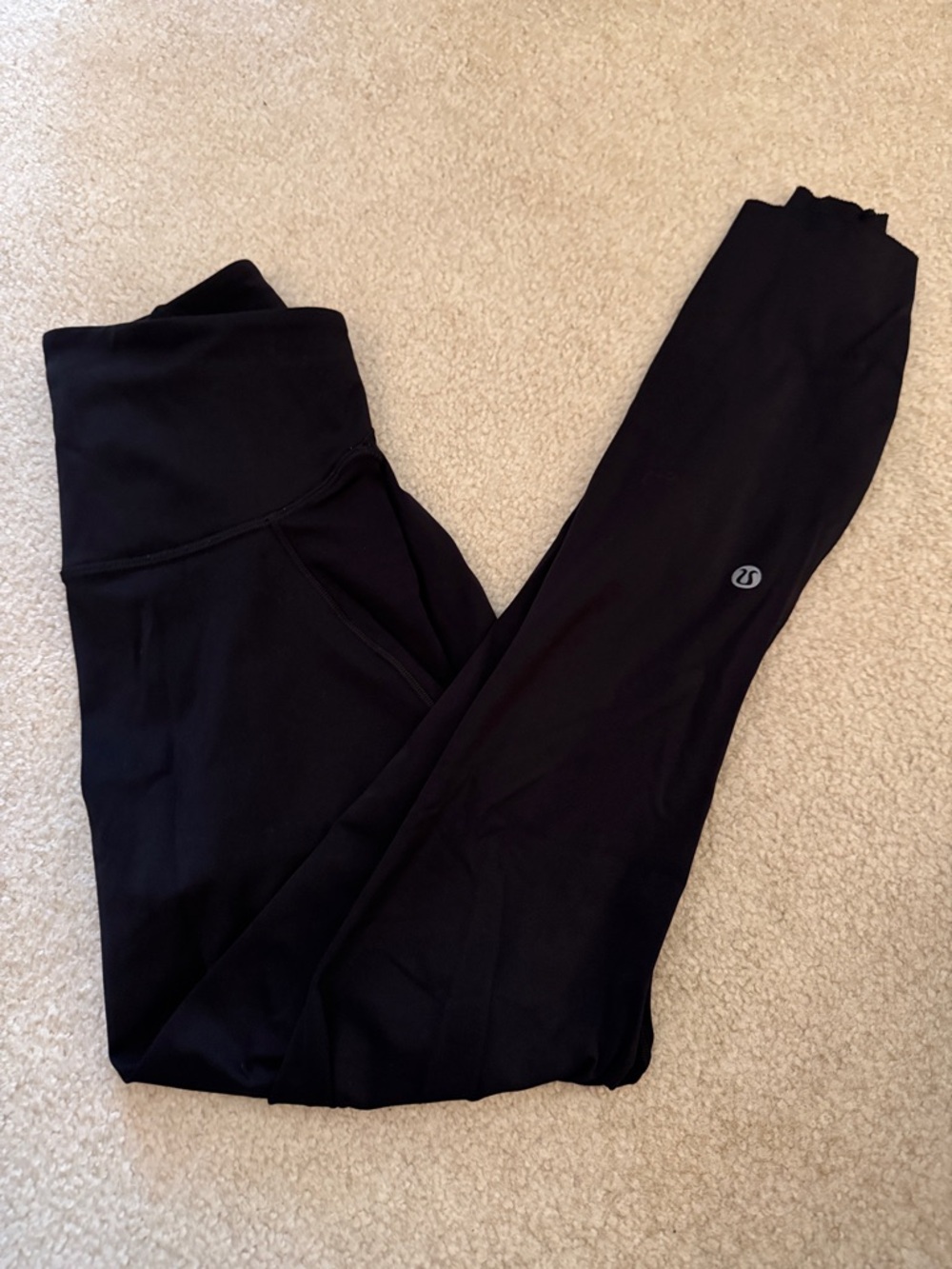 lululemon athletica Black High-Waist Performance Leggings